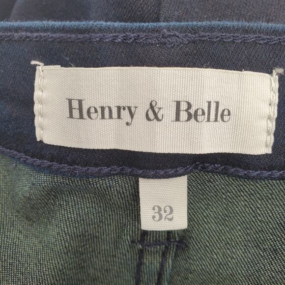 Henry & Belle Womens 32=14 Mid Rise Super Skinny Ankle‎ Jeans Onyx Dark Wash New - Picture 3 of 9